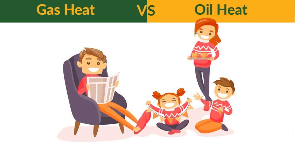 gas heat vs oil heat