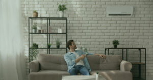 HVAC system in warm weather