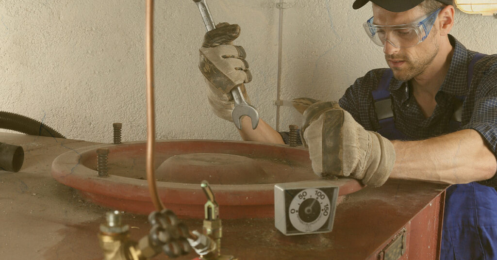 sludge buildup in heating oil tank