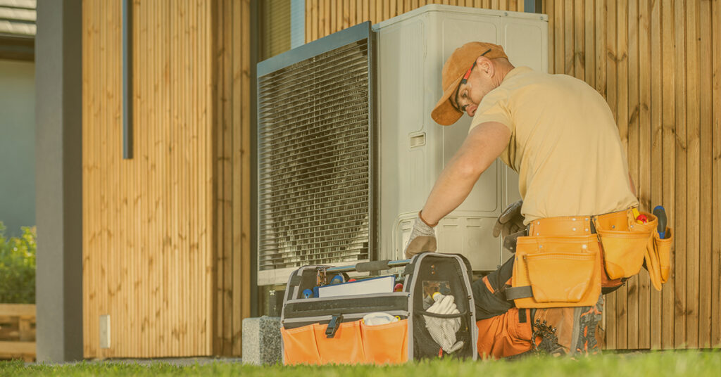heat pump maintenance in fall